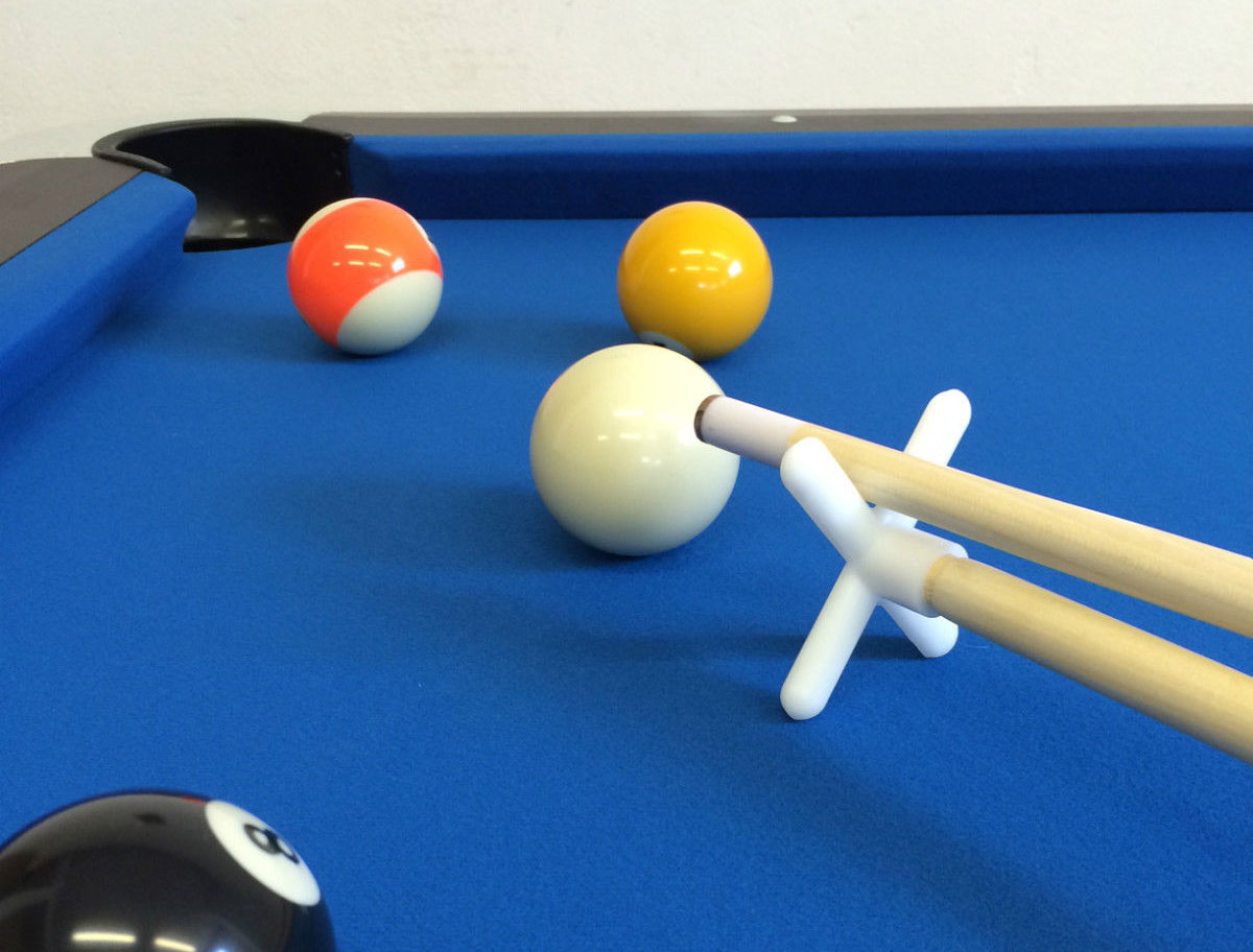 Stecche Da Biliardo Queue Nonna Ponte "CROSS" CROMO - Foto 14