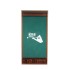 Portastecche tappezzato Restaldi con panno verde per 12 stecche con serratura - Vendita online - Giochi Restaldi
