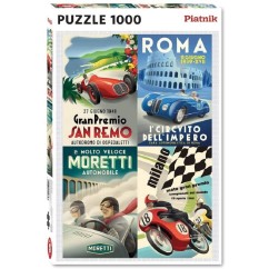 Puzzle auto italiane - 1000 Pz. - Vendita online - Giochi Restaldi
