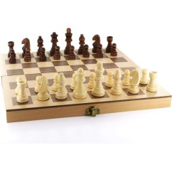 Scacchiera con scacchi - Cm.30 - Vendita online - Giochi Restaldi