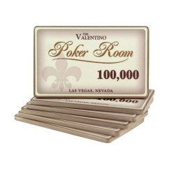 Placca Fiche - Valentino Poker Room 100000 