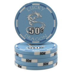 Chip Lucky Dragon - 50c