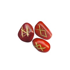 Rune - Diaspro rosso