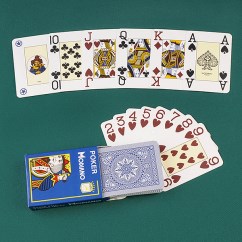 Poker Modiano 4 J.M.I. - azzurro