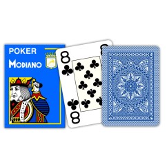Poker Modiano 4 J.M.I. - Blu    