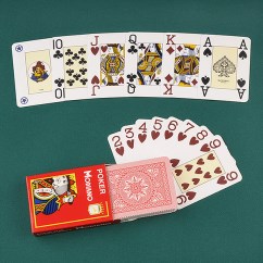 Carte Poker Cristallo,JumboIndex Modiano